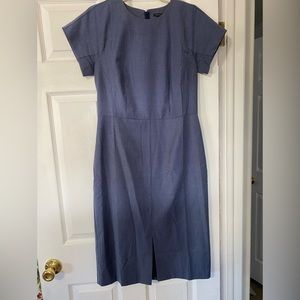 Ann Taylor, Blue sheath dress, Size 6